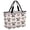 Beige, variant on Cute Bow Cow Beach Bag for Women, Large Breathable Mesh Beach Tote Bag, Pink Buffalo Plaid Farmhouse Cute Animals Sandproof Lightweight Travel Bags for Vacation Picnic Swimming Pool 15.7"x15.7"x9.1"