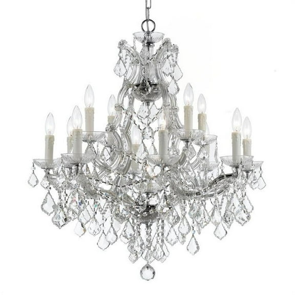 Crystorama Lighting - 13 Light Chandelier - Chandelier - Maria Theresa - Twelve