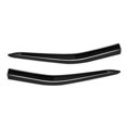 thumbnail image 1 of Para Alphard 40 Series 2023+ Difusor de ángulo de labio de parachoques Divisor Protector de alerón Negro brillante, 1 of 5