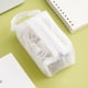 thumbnail image 2 of Mesh Zipper Storage Bag Nylon Makeup Organizer | Mini Transparent Large Capacity Pouch for Cosmetics, Keys, Coins, Toiletries | Lightweight Portable Case - 1 Pack, 2 of 5