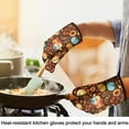 thumbnail image 4 of Cute Oven Mitts,Fall Pumpkins Leaves Pattern Oven Mitt 2-Pack Set,Kitchen Gloves for Oven,Heat Resistant Oven Mitts 7.7"x12", 4 of 7