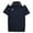 Blue - navy, variant on Mens Core Blocked Polo Shirt, Red, Medium
