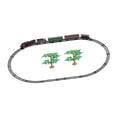 thumbnail image 4 of Tren eléctrico de juguete con vías, juego realista con locomotora y vagones, tren de juguete clásico para niños., 4 of 9