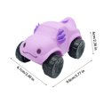 thumbnail image 5 of Stretchable Dinosaur Car Toy | Transforming Rubber Vehicle With Rolling Wheels | Resilient Retractable Design | Bright Colors | Enhances Motor Skills | 3-Pack | Approx. 200g Each, 5 of 8