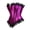 Purple, variant on Gothic Corset for Women Lace up Bustier Corset Top White S