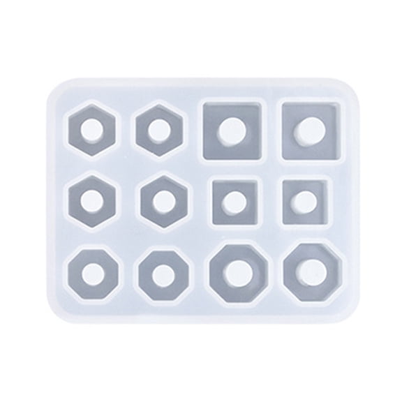 ROZYARD Silicone Jewelry Beads Mold For Resin Beads Charm DIY Crafting Accessories