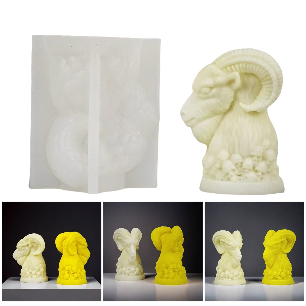 Candle Mould Cute Castings Molds DIY 3D Silicone Mould Delicate Candle Silicone Handicrafts Moulds for Candle Making