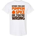 thumbnail image 3 of Inktastic Either You Like Pumpkin Spice... T-Shirt, 3 of 5