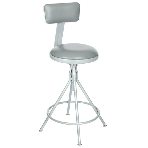 Phelan Adjustable Height Swivel Stool with Backrest