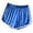 Blue, variant on Booty Shorts for Women Biker Running Athletic Shorts Hot Pants Yoga Workout Bottoms Red XL