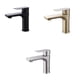thumbnail image 3 of Advancent Palanca única por encima del lavabo, grifo de agua contemporáneo frío y caliente, repuesto para oficina, Hotel, cocina, grifos de Juegos de accesorios de baño Plata, 3 of 6