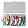 thumbnail image 2 of LOS PESCA Cebado Artificial Kit Hunding Minnow Trout Crank Bait Bass Fish (6pcs), 2 of 9