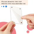 thumbnail image 2 of 15 Pcs Acrylic Fridge Magnetic Frame Mini Double Sided Refrigerator Magnet Picture Frame Clear Frameless Display Frame, 2 of 6