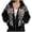 81ZA-Black, variant on oqasdz Sweatshirt for Women Hoodie with Front and Back Wing Designs Long Sleeve Pullover Fashion Streetwear Versatile Casual Dailywear