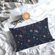 thumbnail image 5 of Fotbe Cartoon Space Planets Funda de Almohada Decorativa Estilo Occidental, Lujo en Algodón, Fundas para Almohadas King, Cojín Estampado para Decoración del Hogar-16"x24", 5 of 6