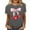 Grey, variant on Lkhaha 2026 Womens T Shirts Fashion Tops Bow Cherry Print Short Sleeve Summer Casual Graphic Crew Neck Lightweight Outfits Clothes Black L