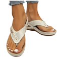 thumbnail image 3 of Fukaraa Women's Arch Support Sandals Orthopedic Wedge Non-Slip Beach Platform, 3 of 9