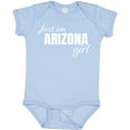 thumbnail image 3 of Inktastic Just an Arizona Girl Born and Raised Girls Baby Bodysuit, 3 of 5