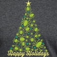 thumbnail image 3 of CafePress - Spider Christmas Tree T Shirt - Mens Tri-blend T-Shirt, 3 of 4