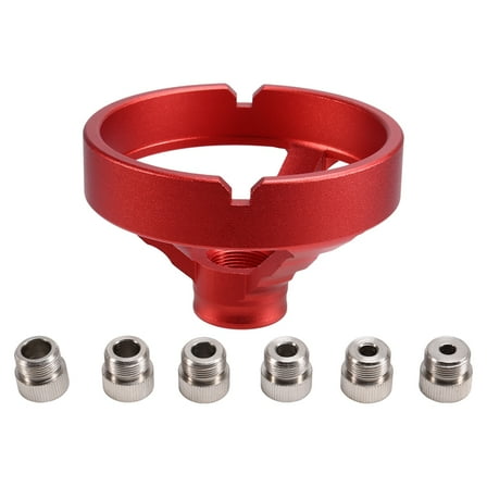 90 Degree Drill Guide 5/6/7/8/9/10mm Bit Hole Puncher Locator Jig Hinged Opener Woodworking Tools Red