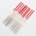 thumbnail image 4 of Juego De Limas De Aguja 10pcs 140mm Diamante Mini Juego de limas de agujas Herramientas prácticas para artesanías de cerámica Likrtyny Para estrenar, 4 of 8