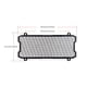 thumbnail image 3 of Protector De Radiador De Aluminio Para Tanque De Agua De Motocicleta, Cubierta De Rejilla Negra, Protector De Enfriador Duradero, Cubierta Protectora Práctica Para Tanque De Agua Para Motocicleta Guardurnaity VI004459-00, 3 of 7