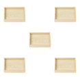 thumbnail image 2 of Thinsony Jewelry Display Tray Case Beads Holder Ladies Bangles Gemstone Stackable 1 grids 7.87x5.91x1.38 Inch 5Set, 2 of 6