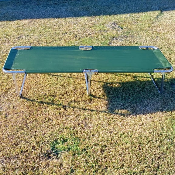 Olive Drab North American Manufacturing C330 Heavy Duty Folding Camping Cot
