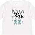 thumbnail image 4 of Inktastic Walk by Faith Quote Boys or Girls Long Sleeve Toddler T-Shirt, 4 of 5