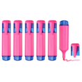 thumbnail image 1 of Uxcell Highlighter Pen, 6 Pack Water Based Broad Tip Writing Marker Pens Cute Pastel Colored Highlighter Studying Supplies for Office Home Daily Use, Light Pink, 1 of 6