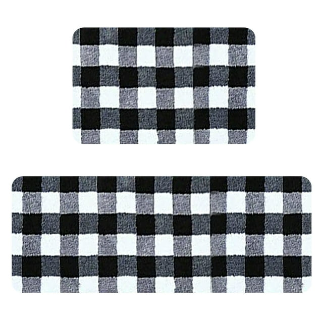 Hearth & Gear Kitchen Carpet (2 ) S Kitchen Carpet Washable Cushion Comfortable Kitchen Carpet Set Blanket Rug Small Bedroom Soft Rug Nice Warm Blanket Carpet Fuzzy Woven Blanket Blankets for Men