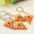 thumbnail image 4 of Naierhg Chic Imitation Pizza Pendant Keychain Key Ring Holder Hanging Bag Purse Decor, 4 of 7