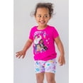 thumbnail image 2 of Disney Encanto Mirabel Madrigal Toddler Girls Crossover Graphic T-Shirt and Shorts Outfit Set Gray / Pink 5T, 2 of 5