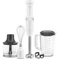 thumbnail image 1 of ZJQYDS KitchenAid Variable Speed Corded Hand Blender with Accessories, White, KHBV83WH, 1 of 8