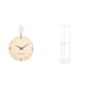 thumbnail image 1 of 1 reloj de pared, reloj de pared decorativo, reloj de pared de madera para sala de estar, reloj colgante de pared, decoración moderna, mesa auxiliar r, 1 of 8