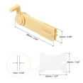 thumbnail image 2 of Unique Bargains Plastic Floss Bobbin Sewing Thread Card Board with Winder, Clear 100 Pack, 2 of 6