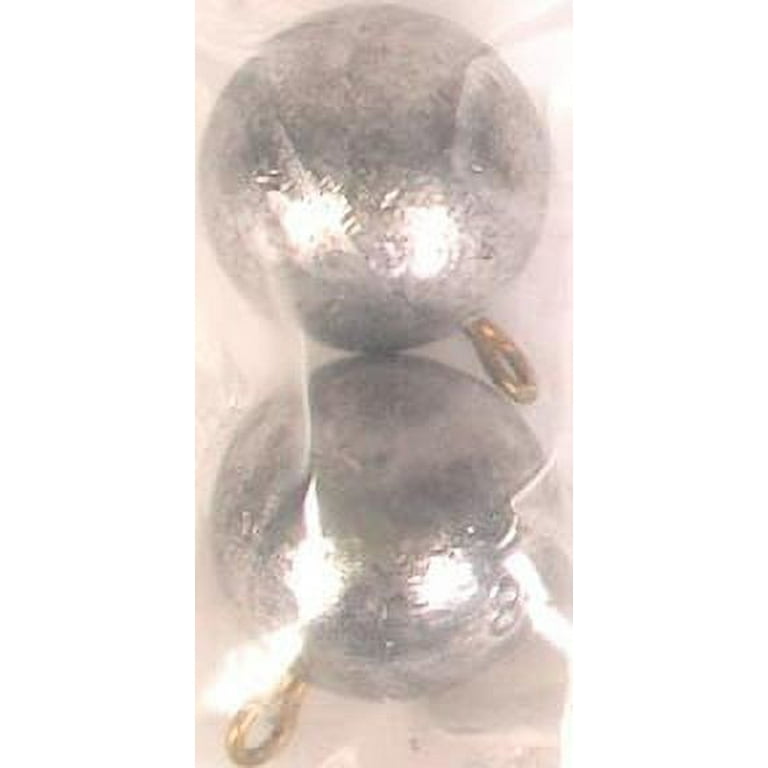 Danielson Cannon Ball Sinkers Fishing Weight, 4 oz., 2-pack 