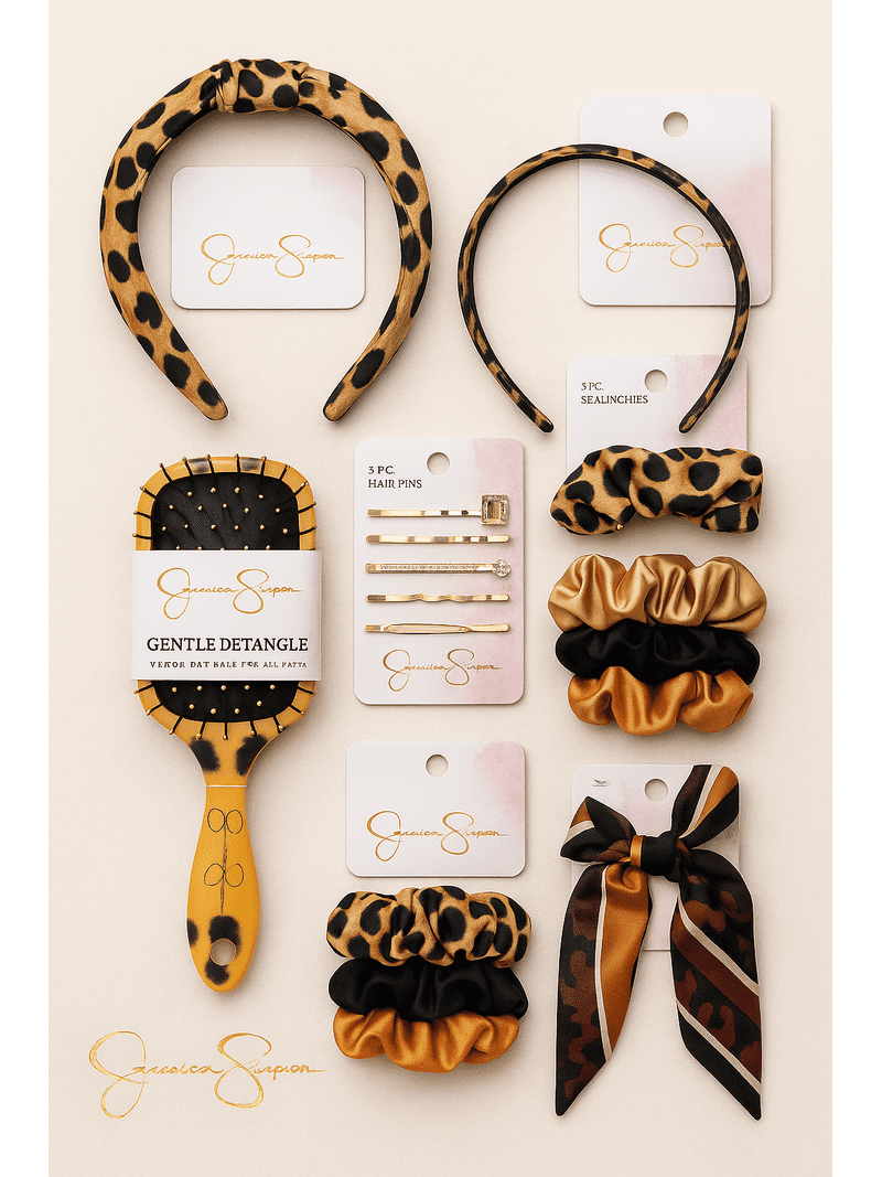 Assorted Hair Accessories Set Amazon.com : 60 Pcs Hair Accessories Set - Plastic Self  main image 3