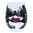 thumbnail image 1 of Vaso para copa de vino con forma de corazón de Mickey y Minnie Mouse de Disney, 1 of 8