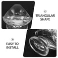 thumbnail image 4 of WEUVEB Decorative Knob Drawer Pulls Transparent Acrylic 20Pcs for Home Improvement, 4 of 8