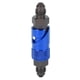 thumbnail image 1 of Adaptateur de connexion rapide pour conduite de frein, raccord en alliage d'aluminium pour tuyau d'huile, de carburant et de liquide, bleu, 1 of 4