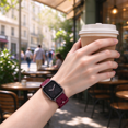 thumbnail image 4 of LEHOZIHEQ Silicone Watch Band, with Metal Buckle, Replacement Wrist Strap 3 41mm, Soft Comfortable Watch Accessory for Smart Watch Daily Use, 4 of 8