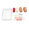 thumbnail image 1 of DIY Animal Kits, Stimulate Creativity DIY Crochet Knitting Kit Cotton and Plastic Interesting Educational  for Beginners for Home for Travel, 1 of 8