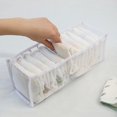 thumbnail image 5 of SHAR Underwear Organizer - Foldable Bra and Panties Storage Box, 5 of 5