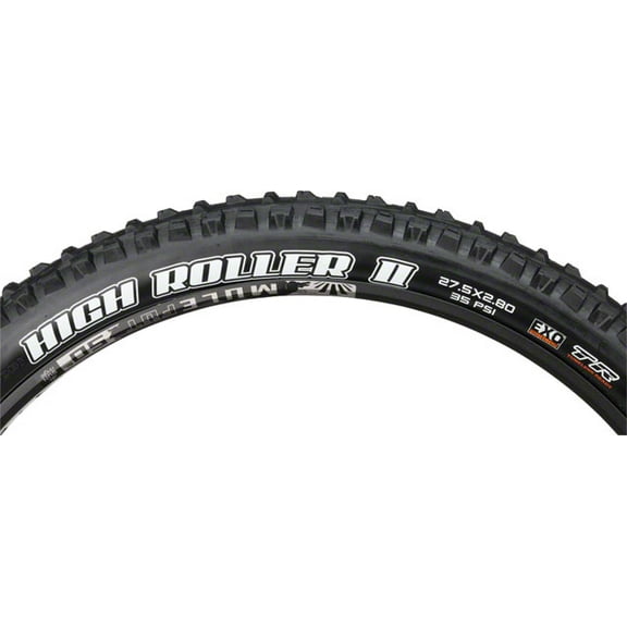 Maxxis High Roller II Tire - 27.5 x 2.8, Tubeless, Folding, Black, Dual, EXO