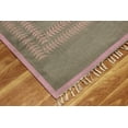 thumbnail image 5 of Casavani Handmade Pink Cotton Living, Dining Room Area Carpets Square Indoor Outdoor Rug 6x6 Feet, 5 of 5