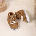 thumbnail image 4 of Bonario Baby Boys Girls Shoes Infant High Tops Ankle Sneakers Soft Anti-Slip Sole for First Walkers 3-18 Months, 4 of 7