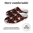 thumbnail image 6 of Yiaed Red Hot Chili 1 Print Slippers Fuzzy Warm Cozy Slippers Non Slip House Slippers For Indoor Outdoor Slippers House Slippers-46/47, 6 of 7