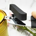 thumbnail image 4 of Cheers.US Grip Manual Can Opener, Handheld Comfortable Grip, Oversized Easy Turn Knob, Built in Bottle Opener, Hangs for Convenient Kitchen Storage, Blades Easily Open Tin Cans, 4 of 7