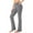 Grey #812, variant on Bovemsi Casual Pants for Women Wide Fitness Flare Yoga High Trousers Waist Straight Sports Leg Flared Leggings with Pockets